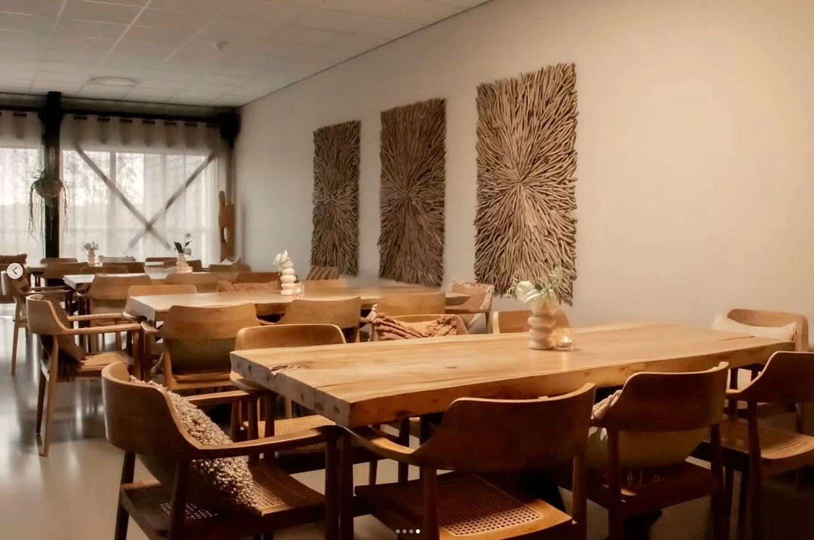 Interieur van het strandpark
